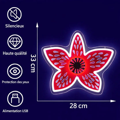 Lampe Néon Demogorgon