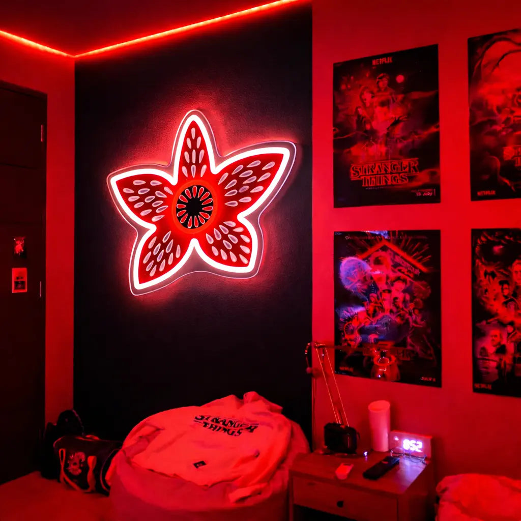 Lampe Néon Demogorgon