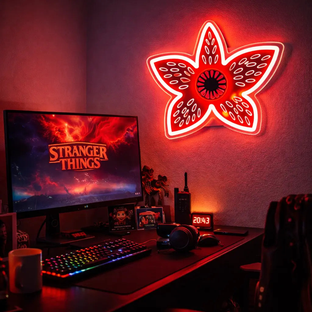 Lampe Néon Demogorgon